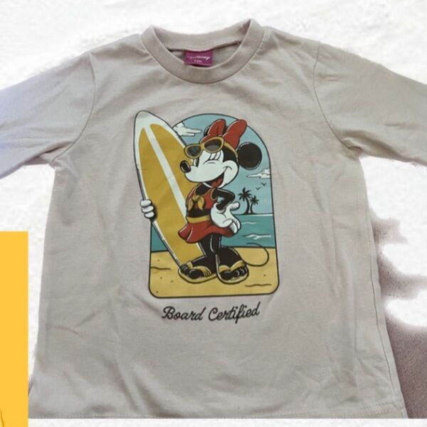 ディズニー ミニーちゃん 長袖Tシャツ