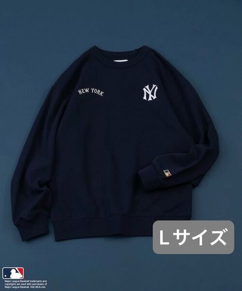 【別注】MLB公式 FREAK’S STORE ヤンキースコラボ スウェット トレーナー トップス Lサイズ