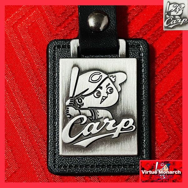 New Carpレザープレート キーホルダー 広島東洋カープ