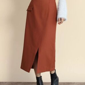 新品 ヤマダヤ 現行品 FENNEL ビットアクセントナロースカート