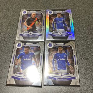2021-22 パニーニ 「プリズム」プレミアリーグサッカーカード エバートン 4枚セット