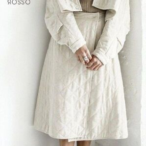 【美品】ラップスカート カベサロッソ