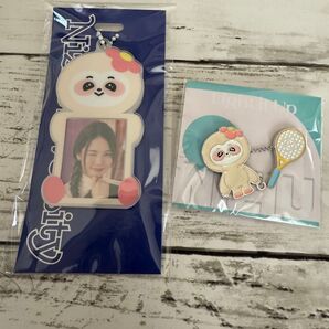 NiziU あやか キーホルダー ピンバッチ