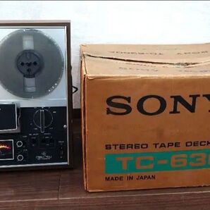 【通電確認済】SONY TC-6360A オープンリールデッキ 箱付き 外観美品