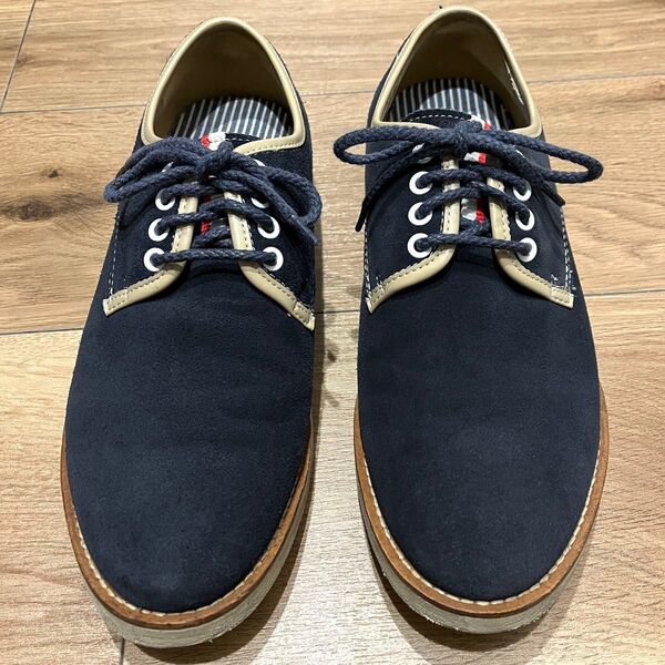CC KANSAI ネイビー スエードシューズ 26cm