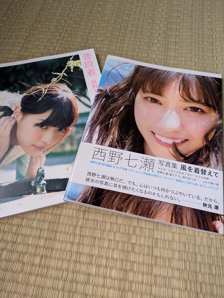 西野七瀬写真集普段着&風を着替えて
