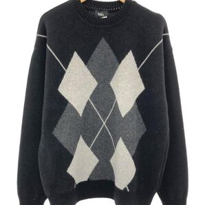 THE RERACS リラクス 19AW アーガイルニット ウールニット