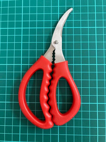釣具ラインカッター釣り用ハサミ 締め具 ハサミ 魚締め レッド魚さばき 釣り アウトドア レッド 魚しめバサミ 赤