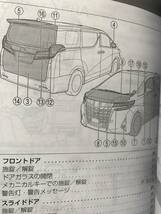 ☆TOYOTA ALPHARD OWNERS MANUAL☆TOYOTA ALPHARD トヨタ アルファード オーナーズ マニュアル 取扱説明書 取扱書 取説☆_画像2