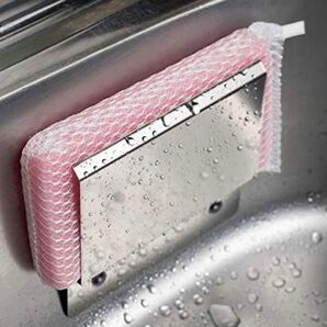 スリムなスポンジラック 吸盤式 日本製