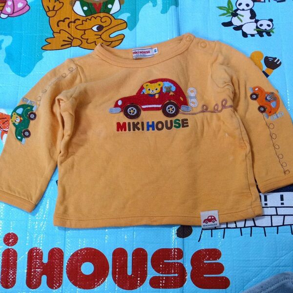 ミキハウス MIKIHOUSE 80サイズ 長袖トレーナー 長袖Tシャツ