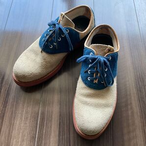希少 visvim ビズビム PATRICIAN SUEDE FOLK スエード レースアップ シューズ メンズ US09