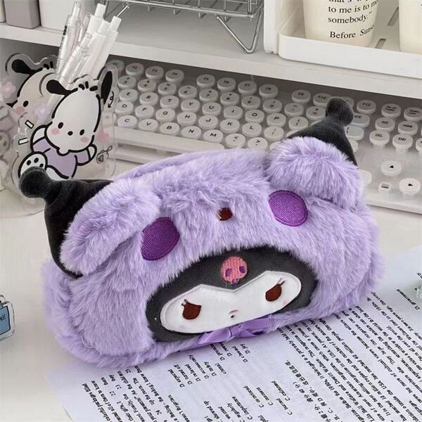 クロミ ティッシュケース パープル