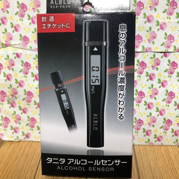 アルコールセンサー ALBLOスリム HC-151S-BK (ブラック) タニタ