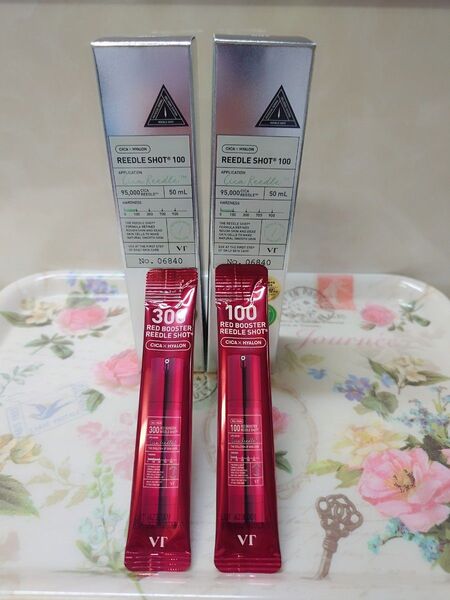 【新品未使用】VT リードルショット100 50ml×2本セット おまけ付き