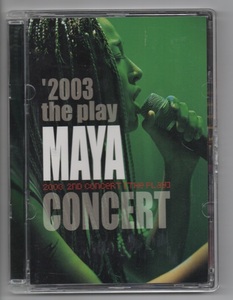 韓国CD★ MAYA (マヤ)「2003 Maya 2nd Live Concert - The Play」