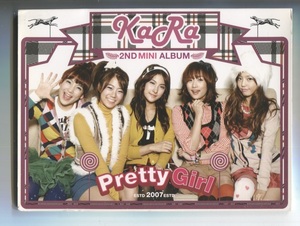 韓国CD★　KARA (カラ) 　の　2nd Mini Album 「Pretty Girl」　★　女性グループ
