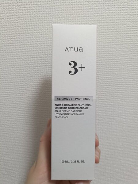 アヌア 3セラミドパンテノールモイスチャーバリアクリーム 100ml