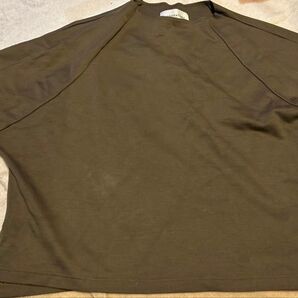 ラボレイトリー ガーゼ GAUZE LABORATORY カットソー カーキ 長袖