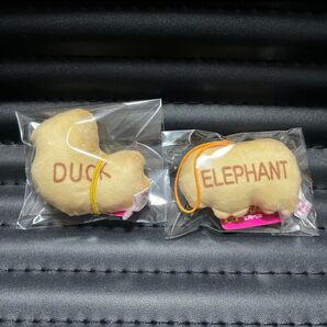 たべっ子どうぶつ ダック エレファント ぬいぐるみマスコット 【新品・未使用】