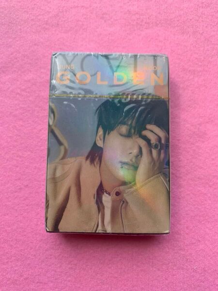 BTS GOLDEN レーザー 55pcs ロモカード グク ジョングク JK bts 防弾少年団
