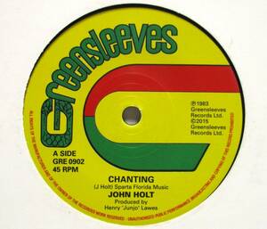 【英7再発】 JOHN HOLT / CHANTING / 2015 UK盤 7インチシングルレコード EP 45