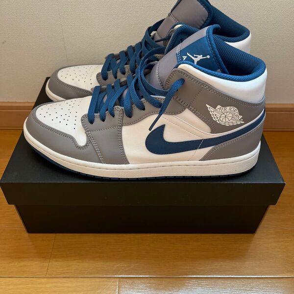 AJ1 MID True Blue 29.0cm