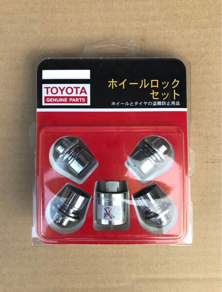 【送料込み】納車外し トヨタ純正 アルミホイール マックガード M12×P1.5 21HEX 平面座/ロックナット レクサス