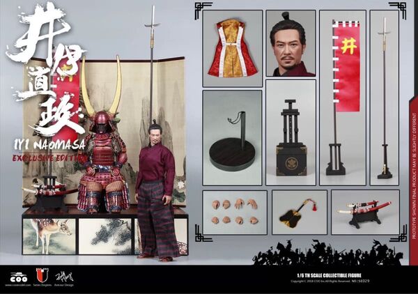 即日発送 COOMODEL 井伊直政 アクションフィギュア SE029 フルセット デラックス版 1/6 スケール