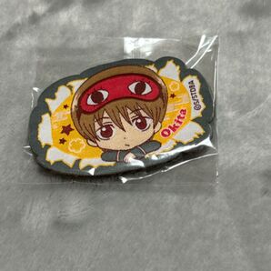 銀魂 ワッペン風バッジ バッジ 沖田総悟