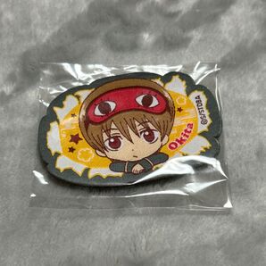銀魂 ワッペン風バッジ 沖田総悟 バッジ
