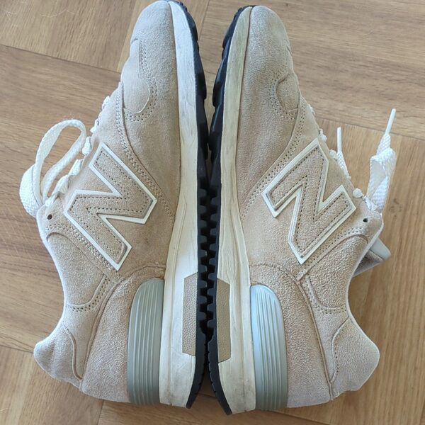 new balance 1400 M1400BE MADE IN USA 24センチ スニーカー オールスウェード 6 ベージュ