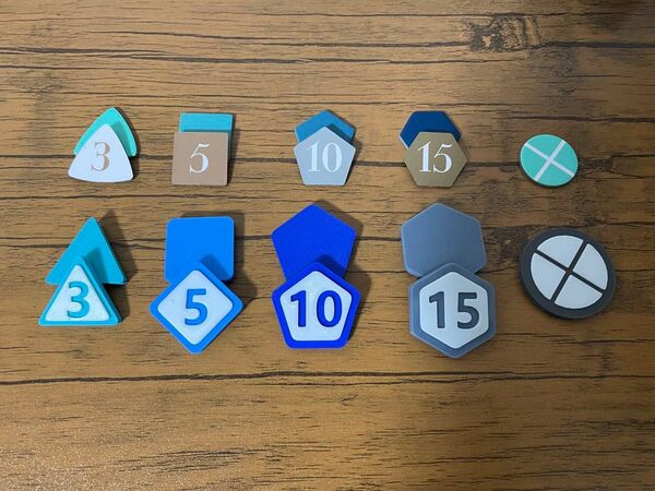 ボードゲーム 海底探検 アップグレードトークン