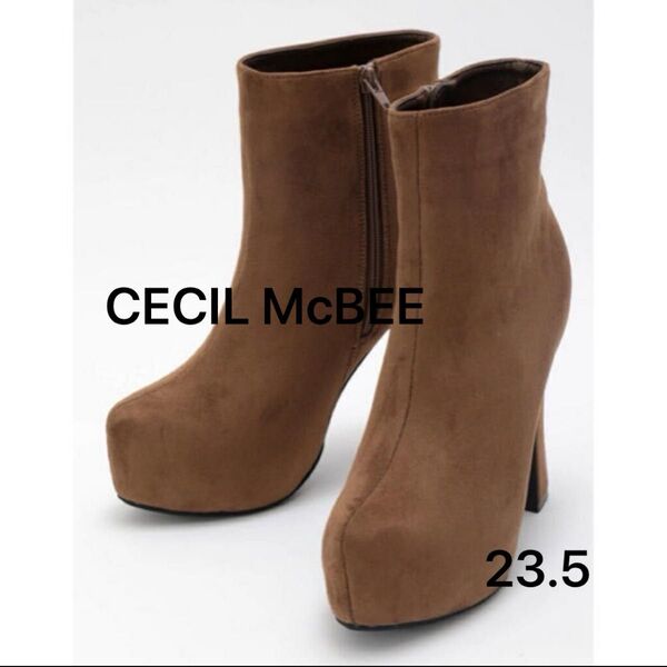 CECIL McBEE ハーフブーツ Mサイズ