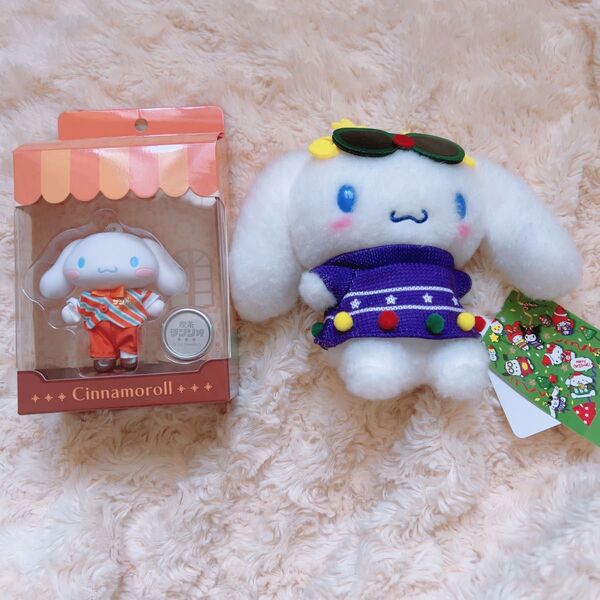喫茶 サンリオ ソフビマスコット ぬいぐるみ キーホルダー シナモン マイメロ クロミ ハローキティ ポムポムプリン