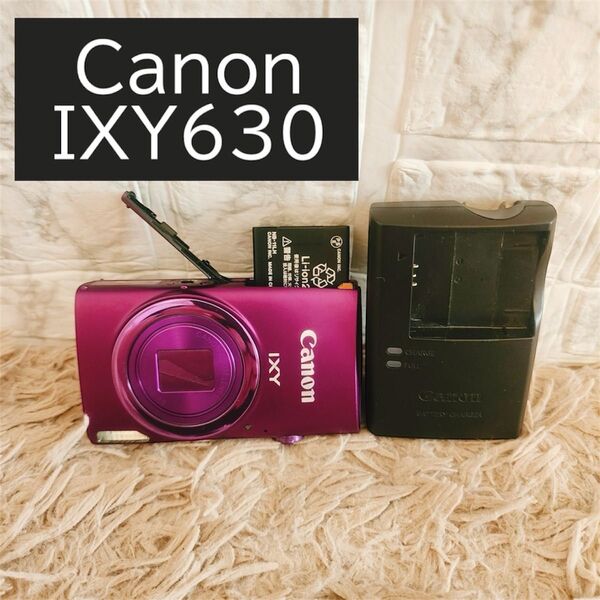 Canon IXY 630 パープル4.5-54.0 光学12倍 デジタルカメラ