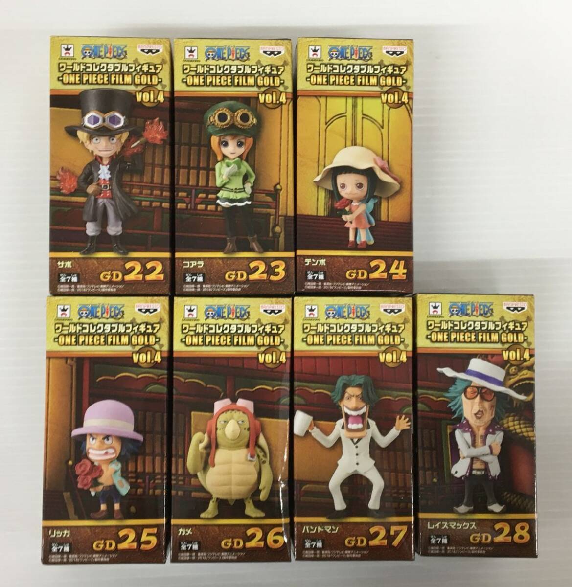 Yahoo!オークション -「コレクタブル ワンピース gold 4」の落札