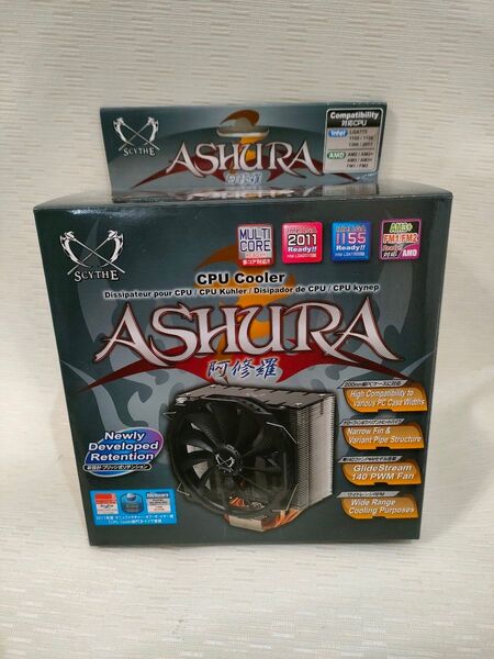SCYTHE サイズ CPUクーラー ASHURA 阿修羅 SCASR-1000
