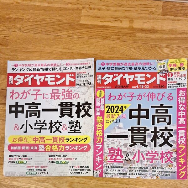 週刊ダイヤモンド 2023年4月22日号 (ダイヤモンド社)