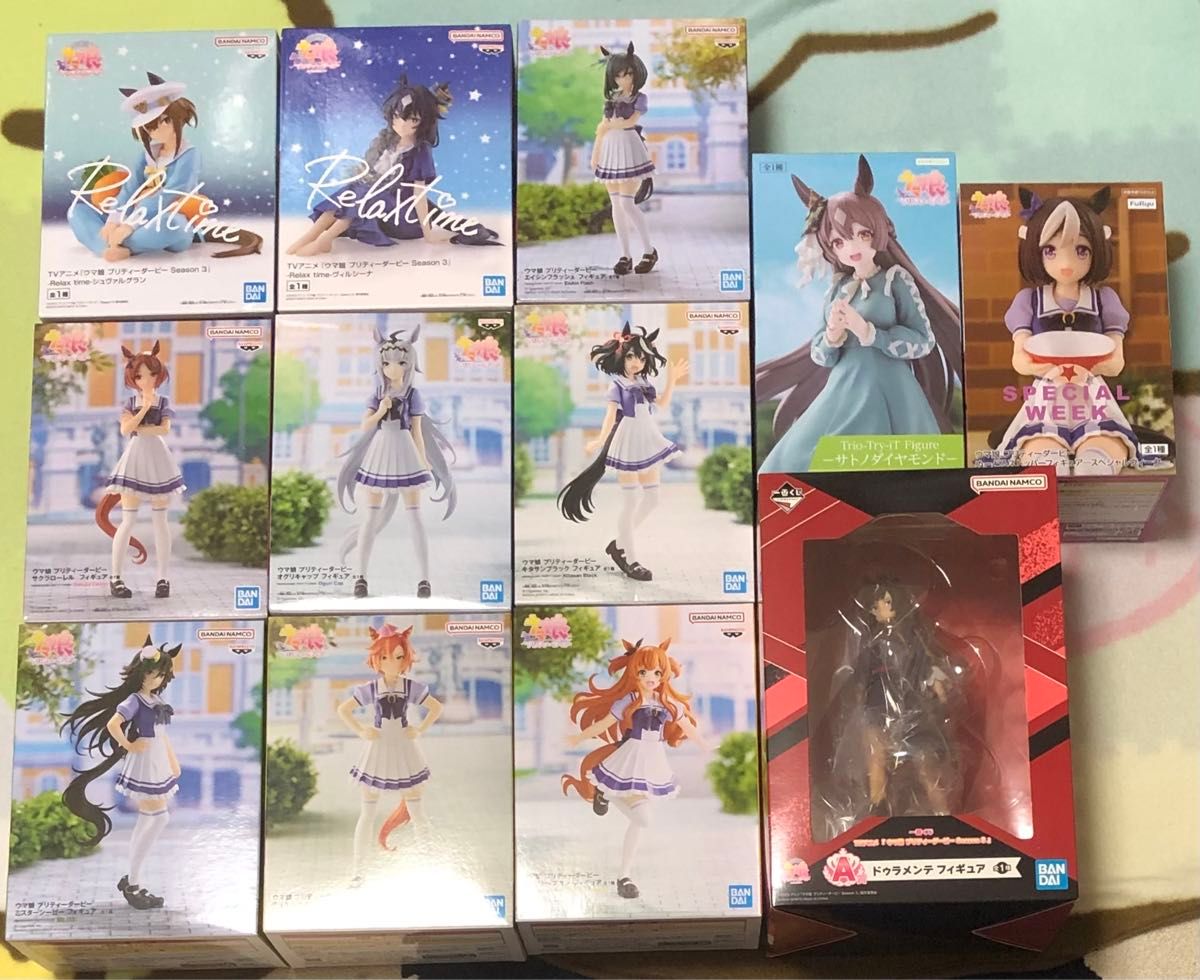 人気美少女アニメ 一番くじ&プライズ フィギュア 10体