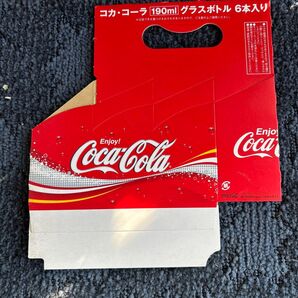 コカコーラ 瓶コーラ 紙製キャリィーケース