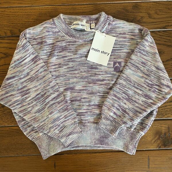 【新品】main story ニットセーター 2y