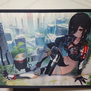 「ロボ子さん誕生日記念ボイス2020」『泉彩先生描きおろしB2タペストリー』(中古)(美品)