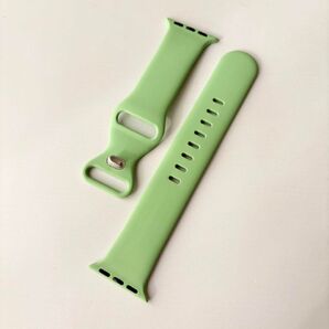 Apple Watch バンド 38/40/41mm ミントグリーン シリコン