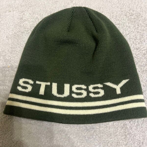 STUSSY JAQRRRD STRIPE SKULL CAP USAモデル 美品