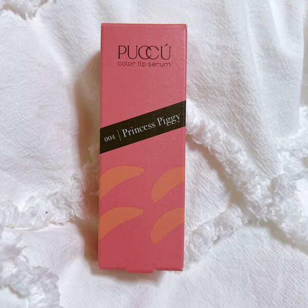 新品未使用 プック PUCCU カラーリップセラム 004プリンセスピギー