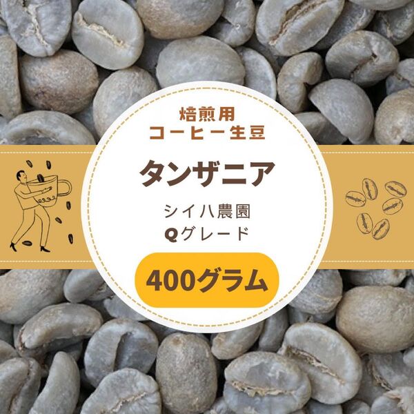 焙煎用 コーヒー生豆 タンザニア Qグレード シィハ農園組合 400g