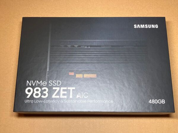 Samsung Z-NAND 480GB SLC SSD PCIe 3.0 x4 HHHL NVMe 耐久仕様 7.4PBW
