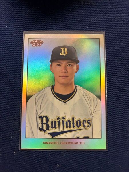 99枚限定 2023 topps 206 NPB ベースボールカード 山本由伸 インサートカード