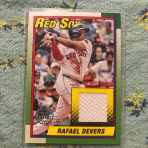 MLB 2025 TOPPS SERIES 1 BASEBALL CARDS Rafael Devers ジャージカード